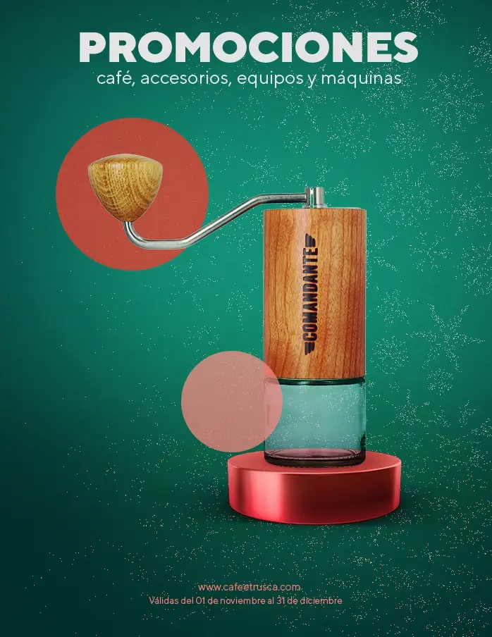 Promociones Cafe Etrusca  Noviembre Diciembre 2023
