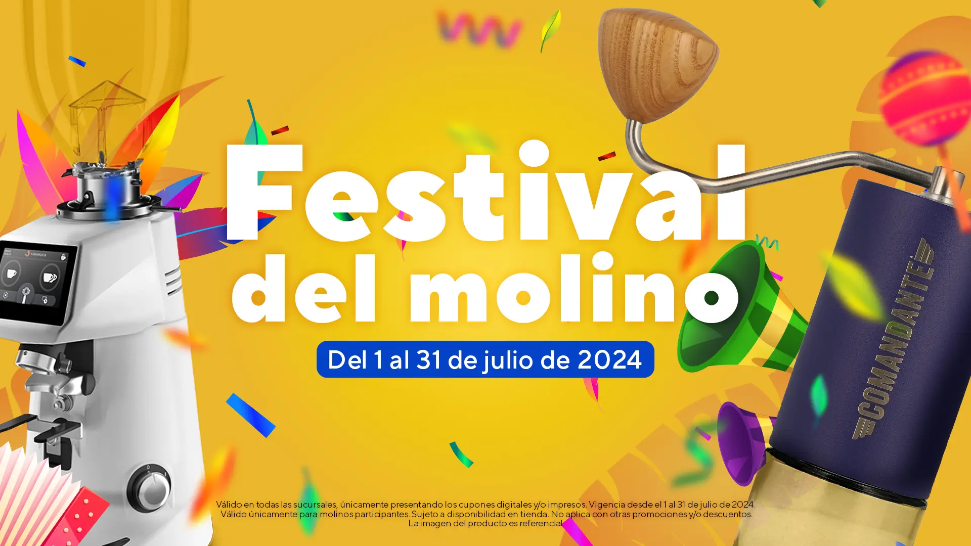 Festival del molino 1 al 31 de Julio